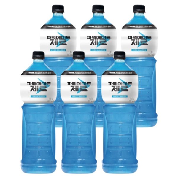 파워에이드 코카콜라 파워에이드 제로 1.5L 9펫