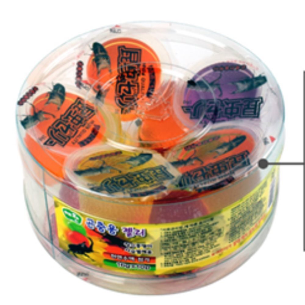 [오늘출발] 에브리싱스토어 장수풍뎅사슴벌레용젤리16G10입 풍뎅이 말랑한사료 영양간식 건강한사료