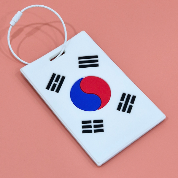 [오늘출발] 태극기네임택 분실걱정 없는 캐리어 이름표 눈에 띄는 캐리어 네임텍