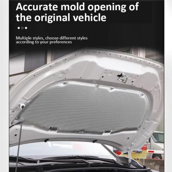 [해외] [호환] 혼다 호환 핏 2 세대 재즈 GE6 7 8 9 GG1 2 3 4 5 6 2009 2010 2011 방음 엔진 자동차 액세서리