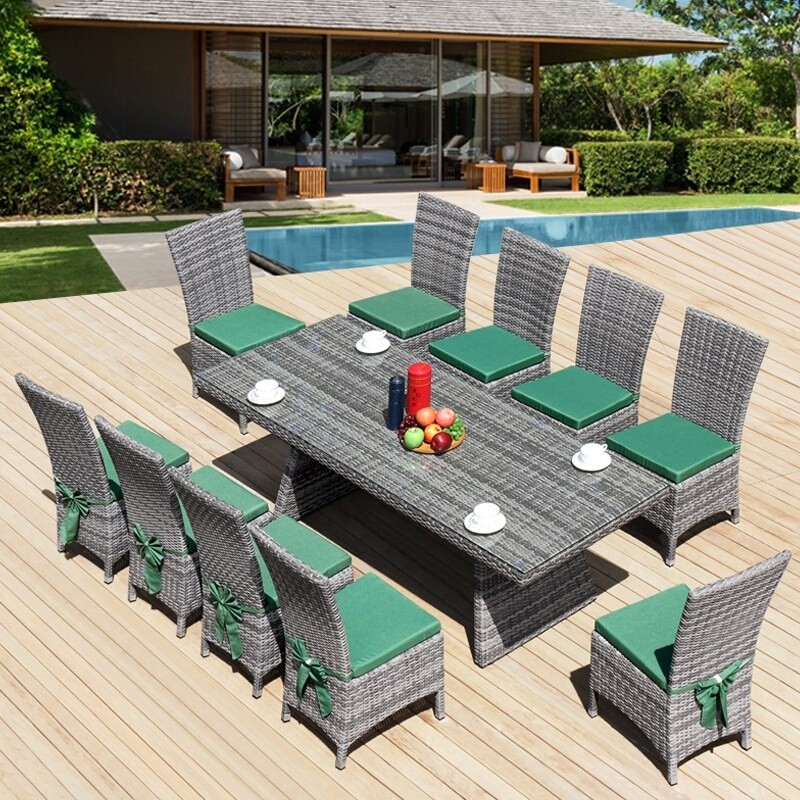 RJ037 몰디브 라탄 야외 테이블세트  테라스 팬션 호텔리조트 로비테이블세트