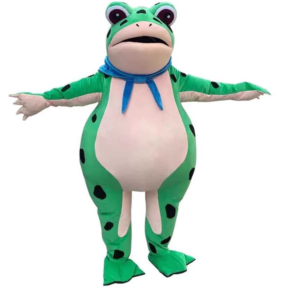 개구리인형탈 알바 캐릭터 의상 행사용 개업 전단지 전신 파티 동물탈 소품