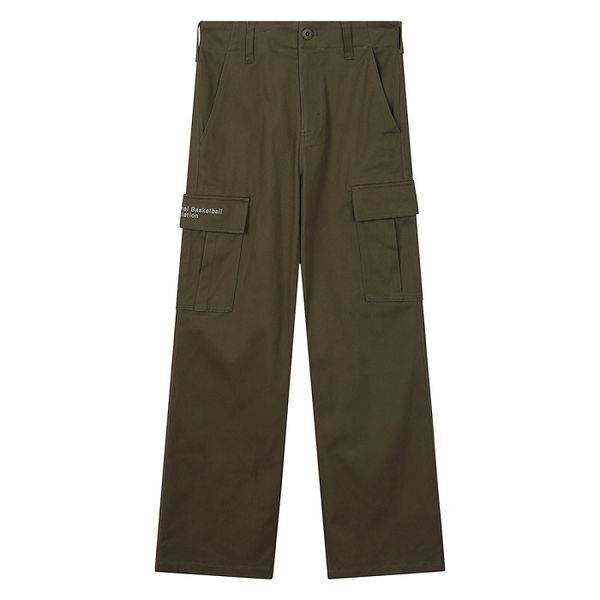 제이에스티나 하프클럽/NBANBA 면 트윌 스판 카고 오버핏 팬츠(N233PT021