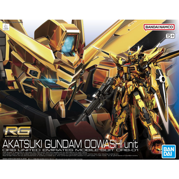 [오늘출발] RG 아카츠키 건담 오오와시 장비 1/144 AKATSUKI OOWASH