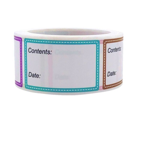 브이와이 하프클럽/메모 스티커 네임롤스티커 8색상(1롤/약200P)