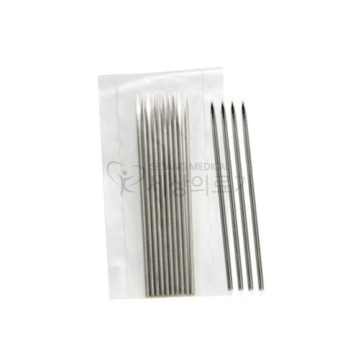 ME38M4NO_52CZ행림 침 삼능침(홑) 1.6x65mm 10개