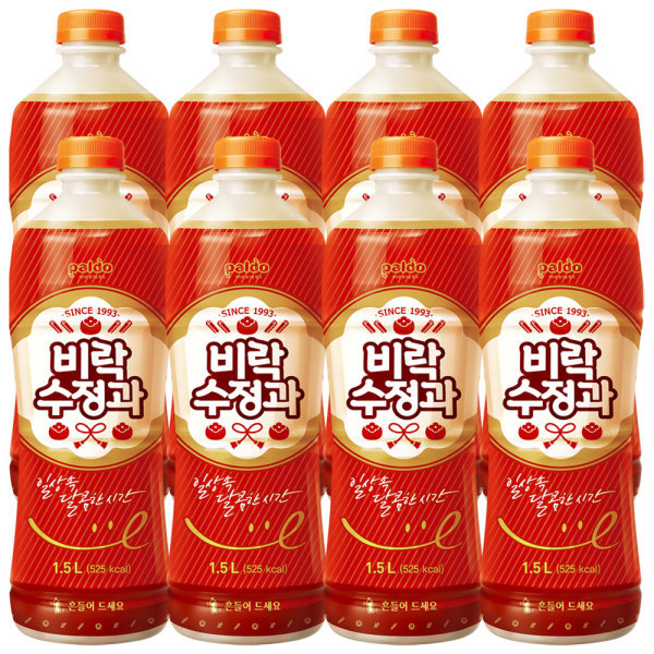 팔도 팔도 비락수정과 1.5L x 8개 / 음료수 전통음료