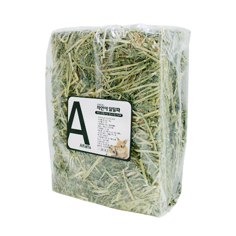 [오늘출발] A+ 자연애 알팔파/티모시 1kg 토끼/기니피그건초