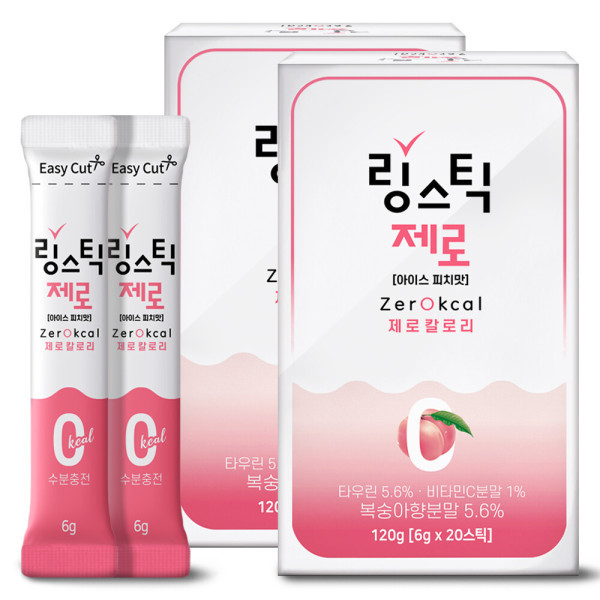 [오늘출발] 링스틱 제로 칼로리 아이스피치 2박스