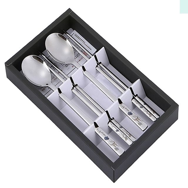 [오늘출발] 은초롱부부수저 신혼부부 혼수 수저세트 홈세트