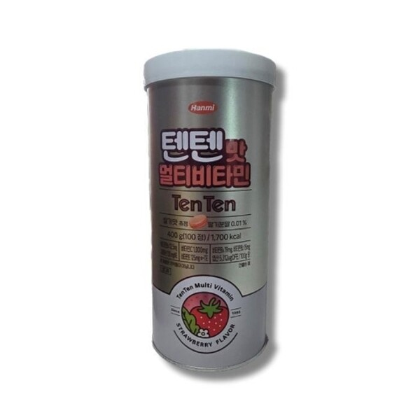 한미 한미 텐텐맛 딸기맛 츄정 멀티비타민 100정 트레이더스