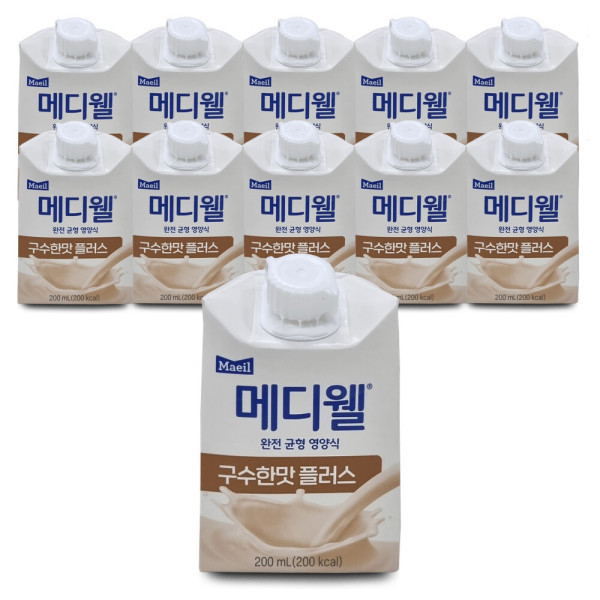 [오늘출발]메디웰 메디웰 구수한맛 플러스 200mlx30팩 완전 균형 영양식 환자 식사대용 무료배송
