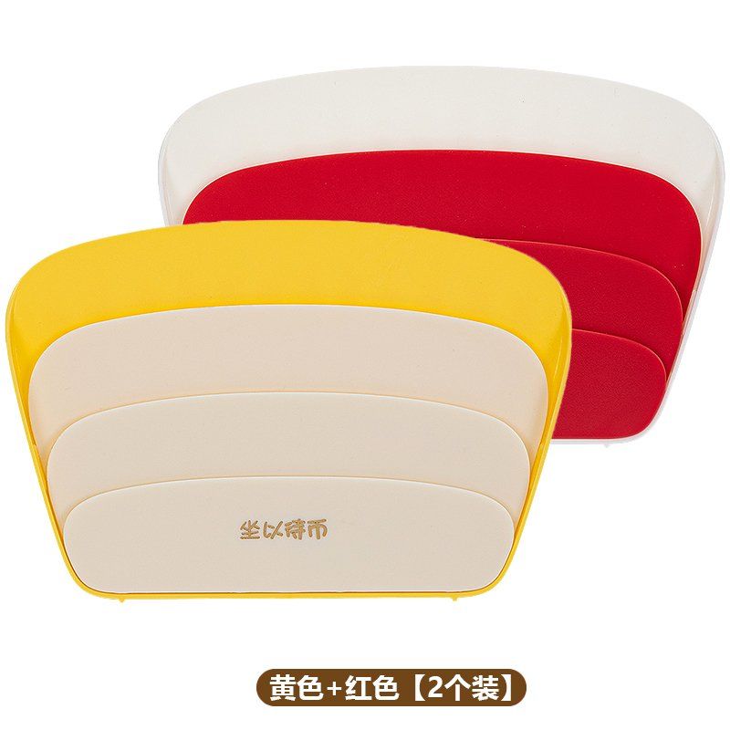 포토카드 디스펜서 보드게임 에그 플레이트 카드 홀더  원카드 포커 뽑기판 7. 빨/노 2개