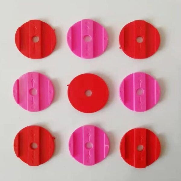 뽑기기계코인 캡슐머신용동전 탕비실 게임 캔디머신용 콘솔 100개 토큰 비디오 슬롯 1. 플라스틱 토큰 100