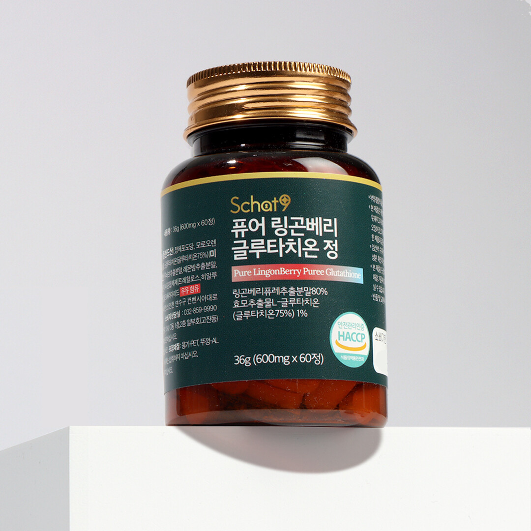 [오늘출발] 스캇나인 퓨어 링곤베리 퓨레 글루타치온 60정 (할인 Event)