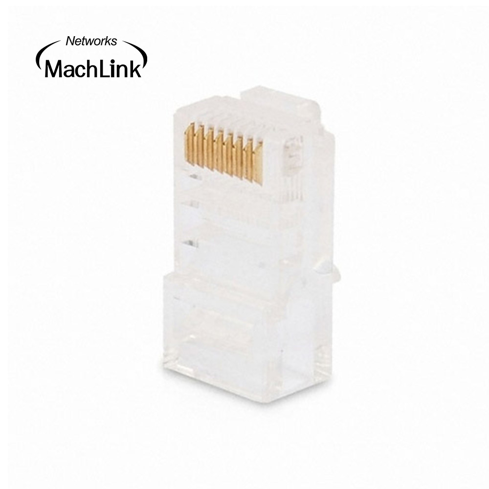 [탑라인에이치디][오늘출발] 마하링크 8P8C RJ45 커넥터 x 100개 ML-C5RJ45 WASD