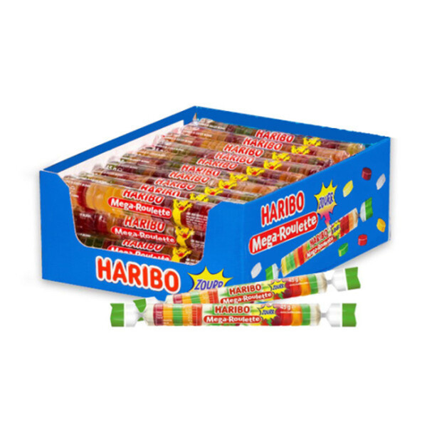 하리보 하리보 메가룰렛 사우어 45g 24개 497207