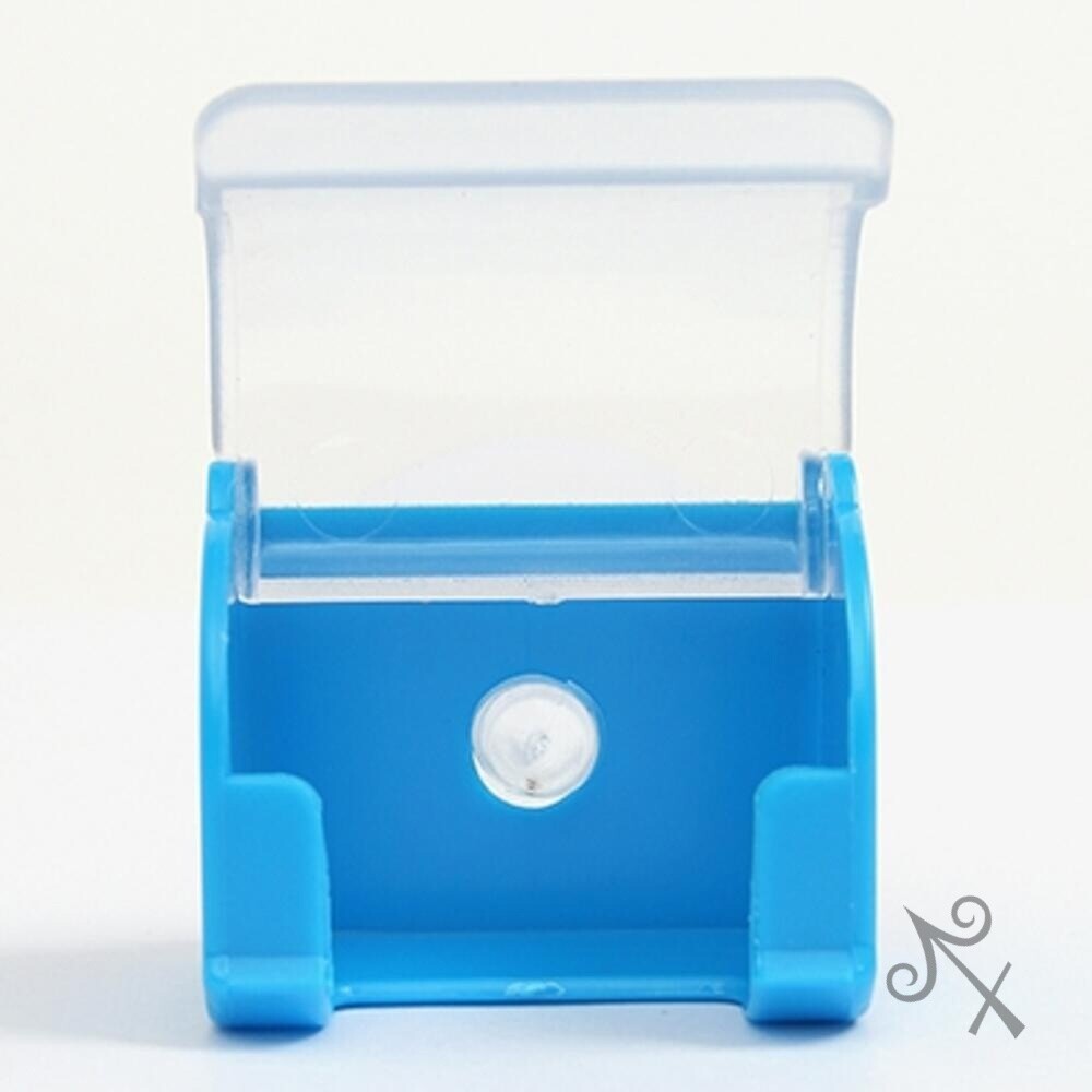 [오늘출발]캔캔토토 흡착 면도기걸이 블루 면도기수납 면도걸이 면도기거치대 면도기행거