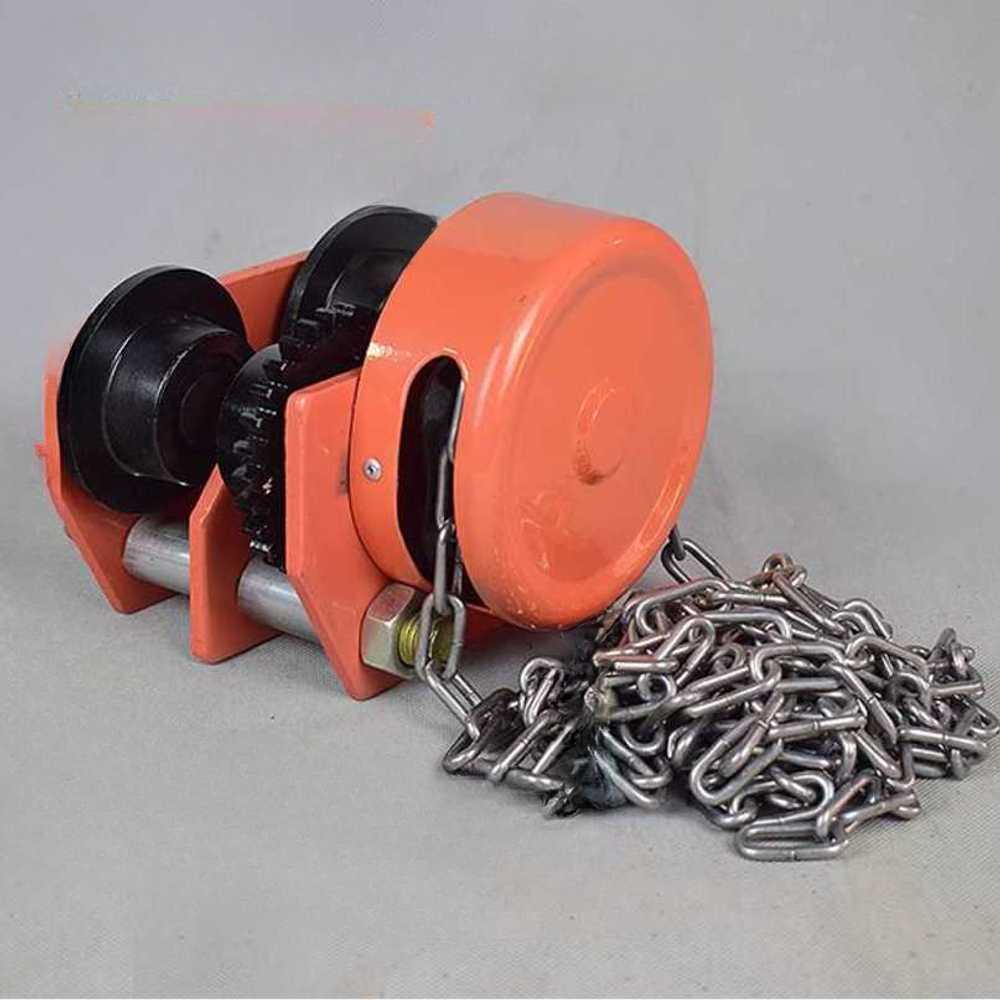 [해외] 체인블럭 레일 트롤 운반 트롤리 걸이 1톤 호이스트 도르래