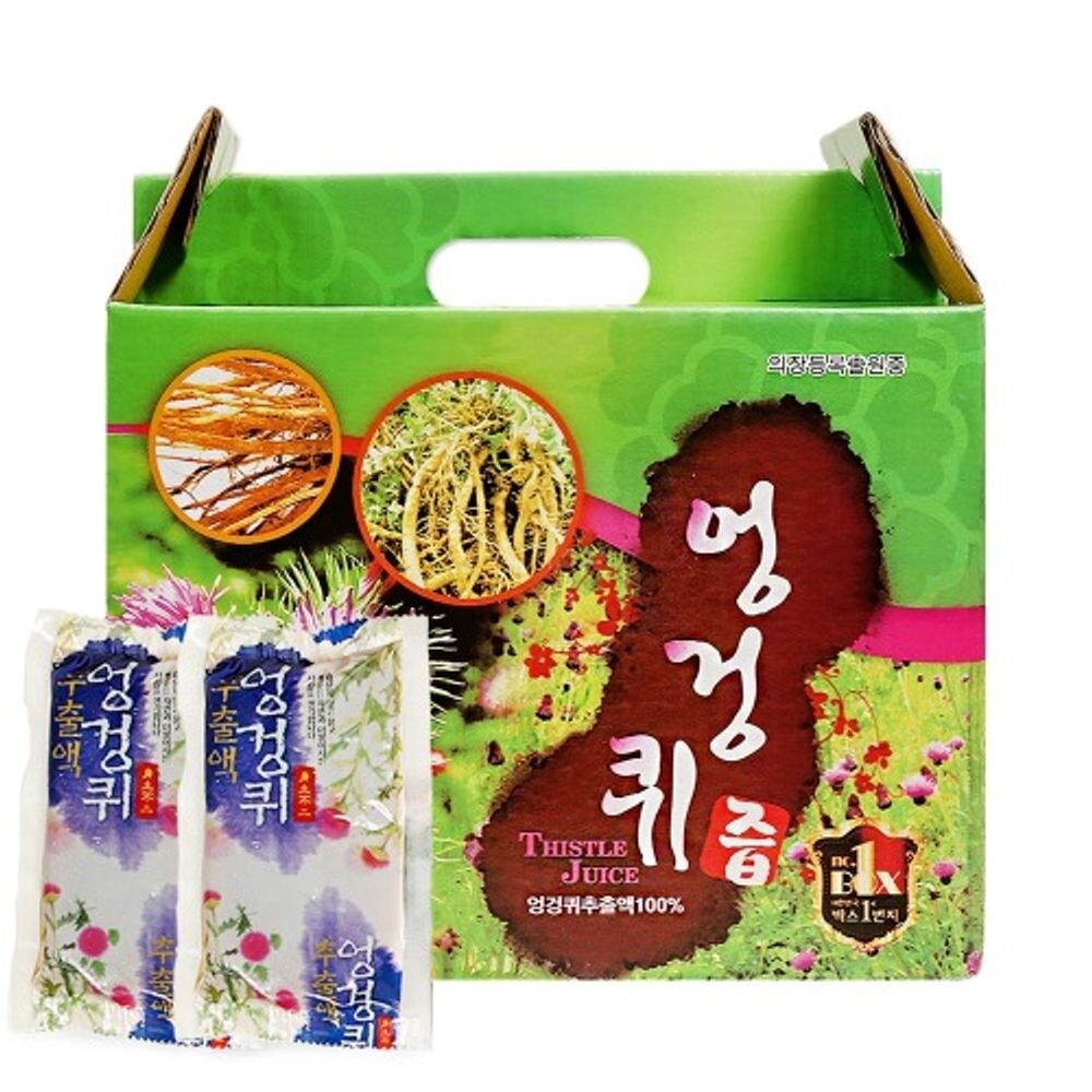 엄마애손 엉겅퀴즙 100ml 60포