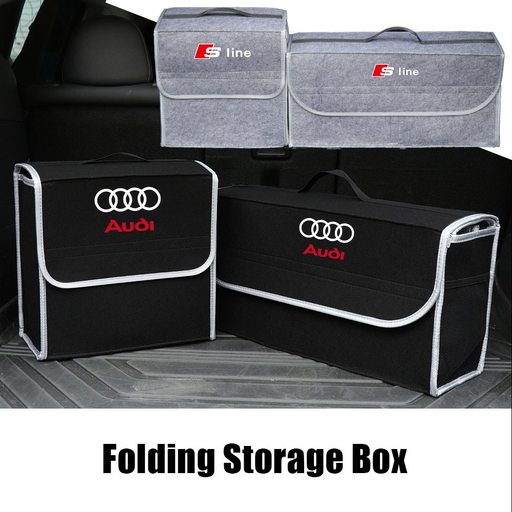 [오늘출발] 자동차 보관 가방 도구 케이스 트렁크 수납 정리 상자 아우디 S라인 S5 S7 A4 B7 A6 C6 C5 C7 A1 Q2 Q3 B8