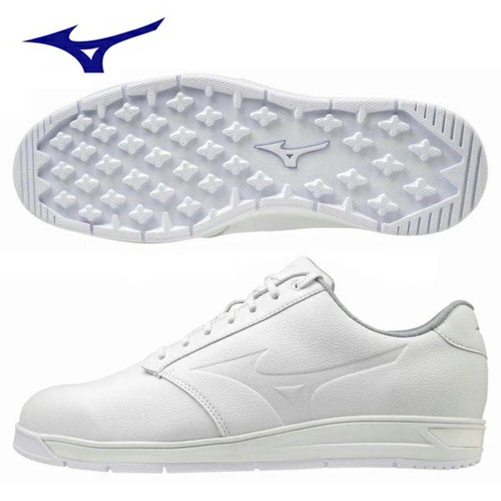 [해외] 스파이크 골프 신발 41E 미즈노 와이드 스타일 51GQ204501 화이트 스포츠 미야스포
