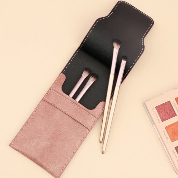 my choice 휴대용 메이크업 아이쉐도우 브러쉬 4종 세트