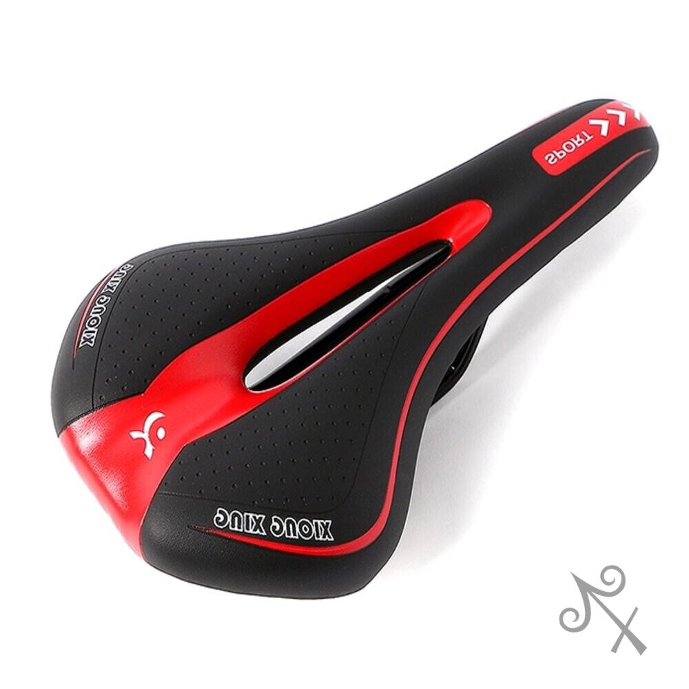 [오늘출발]캔캔토토 익스트림 레일형 자전거 안장 레드 싸이클안장 쿠션안장 MTB자전거안장 전기자전거안장