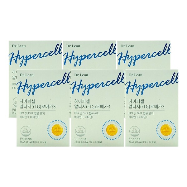 닥터린 닥터린 하이퍼셀 알티지 오메가3 1202mg x 30캡슐 x 6박스 /An