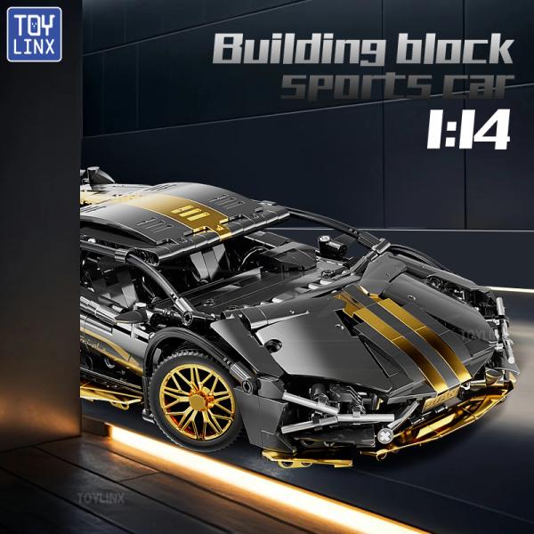 ToylinX 114 Supercar 빌딩 블록 장난감 옵션 전원 그룹 14 기술 디자인 성인과 를 위한 크리스마스 선물