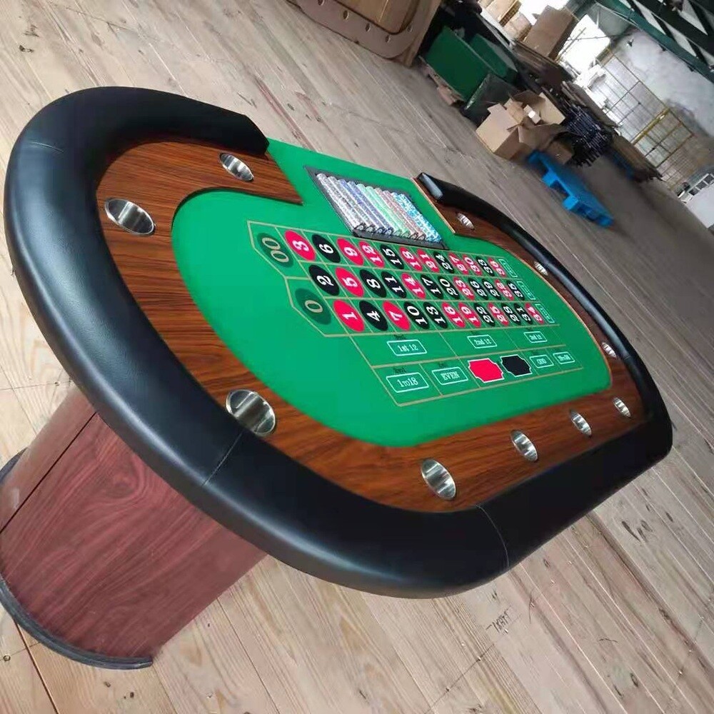 카지노 게임 테이블 포커 텍사스 홀덤 룰셋 각종 게임 테이블-그린러시안룰렛213x106cm