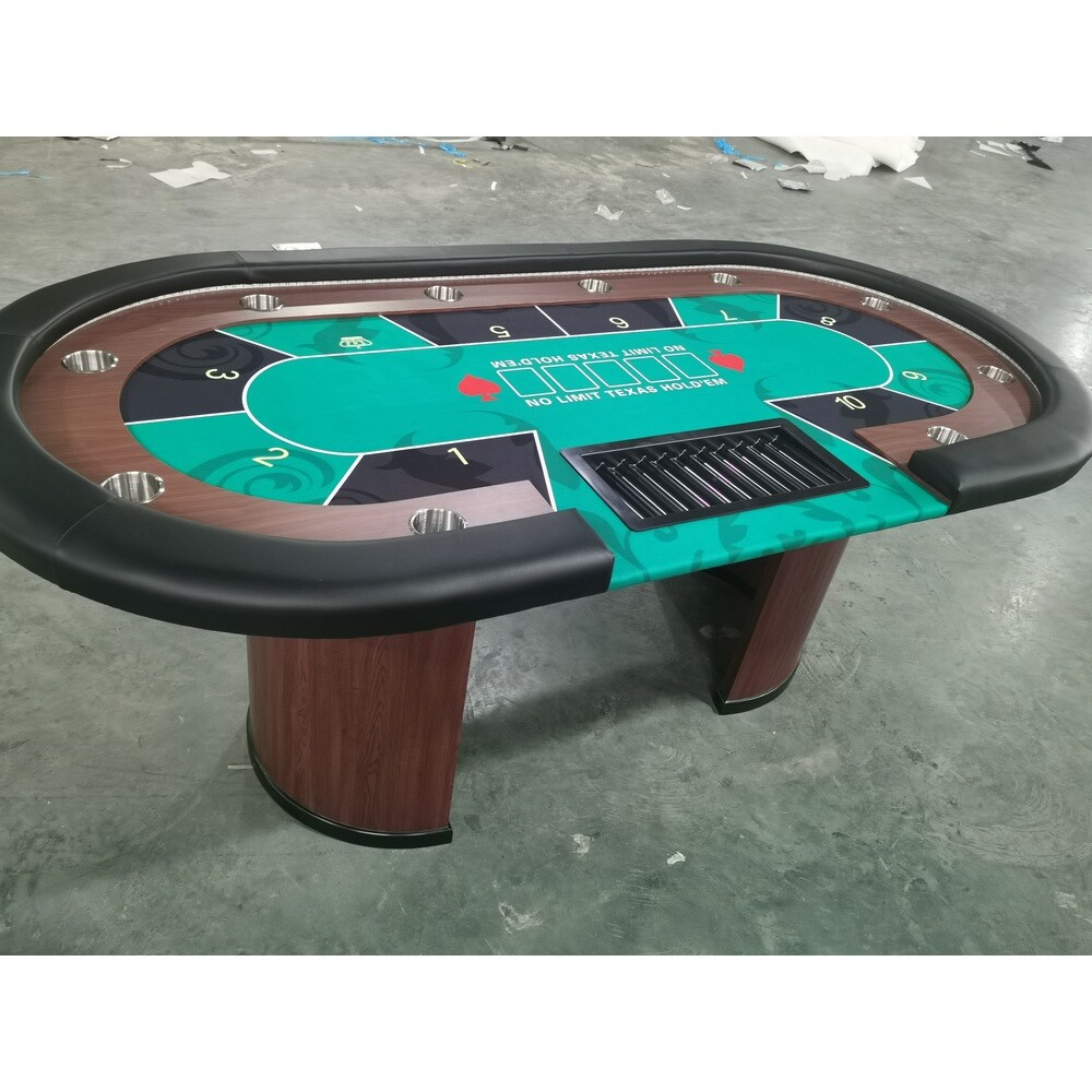 카지노 게임 테이블 포커 텍사스 홀덤 룰셋 각종 게임 테이블-그린옥양목포커테이블240x120cm