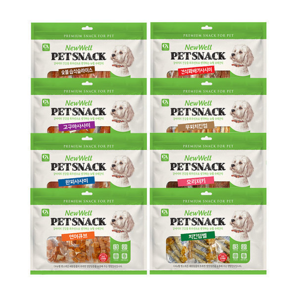 뉴웰펫스낵 300g 강아지간식