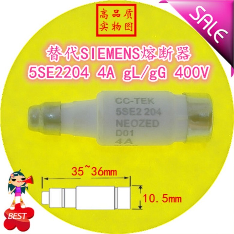 세라믹휴즈 휴즈 CC  TEK 퓨즈 퓨즈 용융 코어 보험 튜브 5 se2204 4 a gL gG 400 v