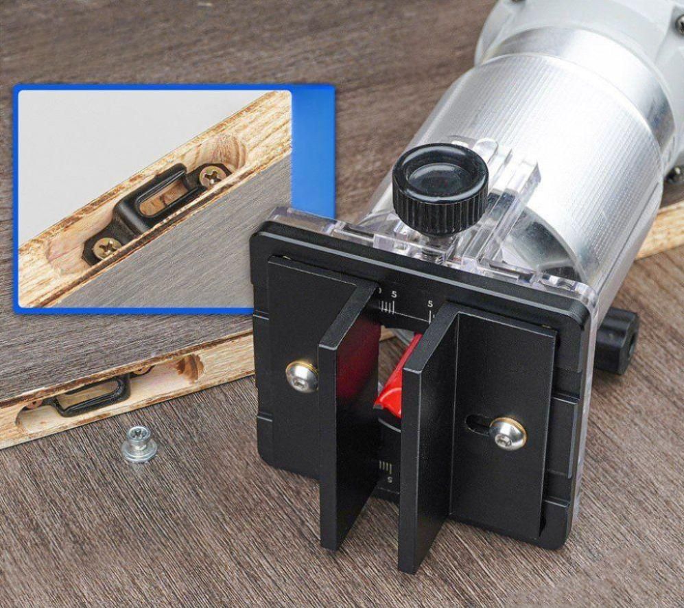 목공 트리밍 슬롯 브래킷 투인원 연결 조각 슬롯머신