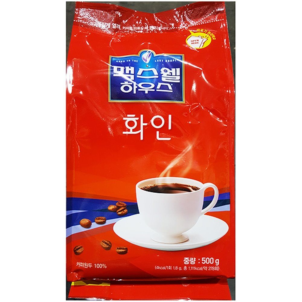 [동서식품]맥스웰하우스 맥스웰커피(화인 500g) 커피 커피가루 봉지커피 1회용