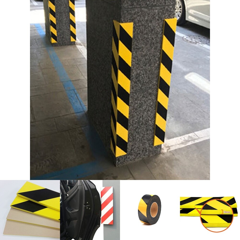 빠띠라인 안전쿠션가드 폭5cm 주차장가드/차벽/안전/아파트/기둥/주차장/ㄱ자형/보호대/가드/대형마트