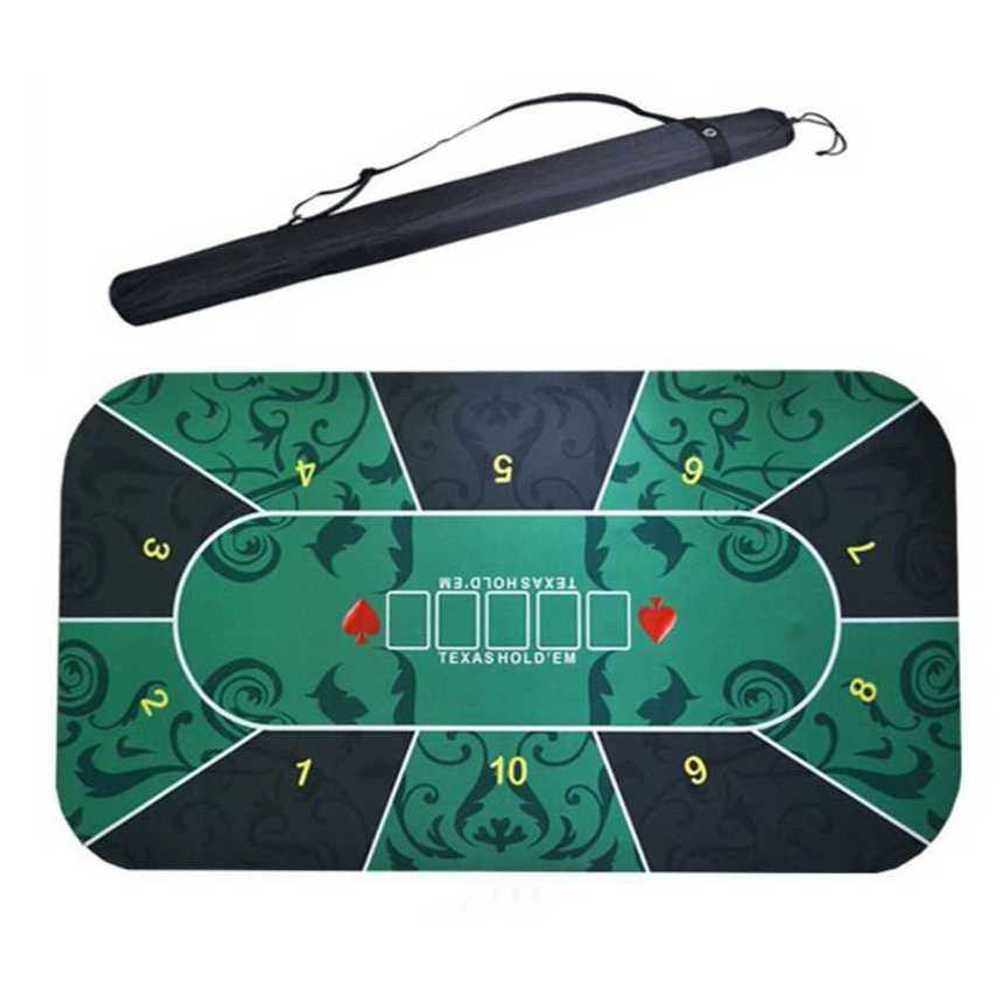 보드게임 카지노 매트 룰렛 포커테이블 블랙잭 게임 바카라 포커 천 휴대용 고무 카드게임