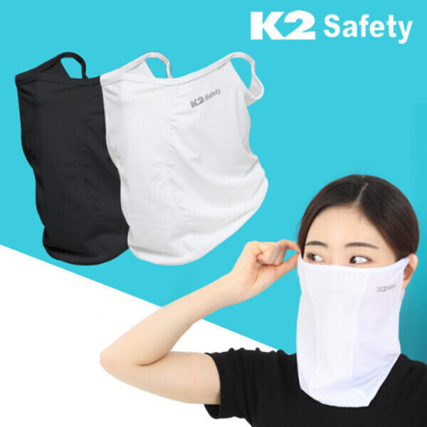 케이투세이프티 K2 세이프티 앞뒤통풍 쿨핏 넥마스크 여름 자외선 차단 얼굴가리개 페이스커버 넥스카프 쿨스카프