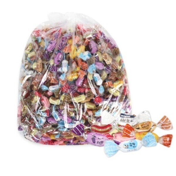 GG 스낵 간식 학교 사무실 종합사탕 4kg 대용량