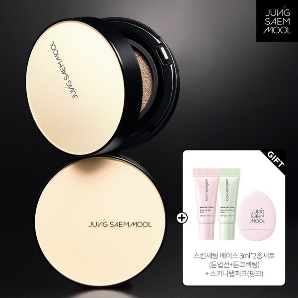 [신세계백화점]정샘물 (신세계강남점)정샘물 에센셜 스킨 누더 쿠션(본품+리필)(+쿠션 블러쉬 미니+컨실러 미니 증정)