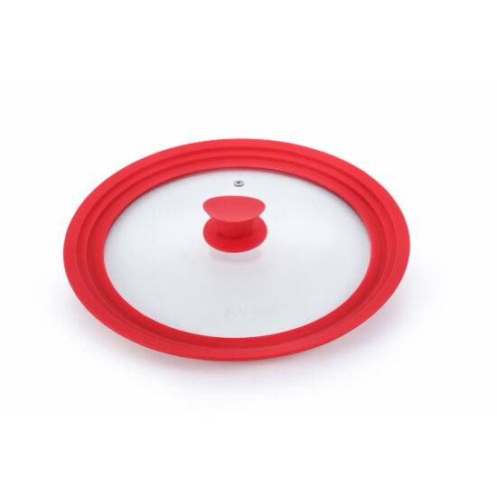 PN풍년 실리콘 멀티뚜껑 레드(26-30cm)  후라이팬 냄비 실리콘 다용도냄비 뚜껑 프라이팬 멀티 커버 다용도