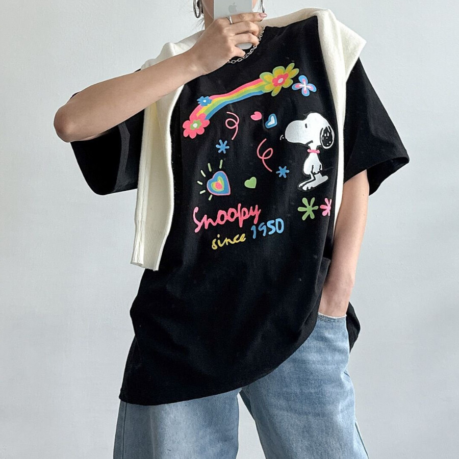 [오늘출발] 토탈코리아 빅사이즈 19 반팔 롱 티셔츠 ln25251