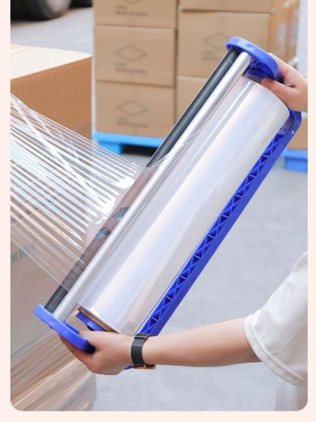 랩손잡이 랩핑기 수동 랩봉 핸드포장기 산업용 1. 랩 포장기만 (50cm랩 적합)