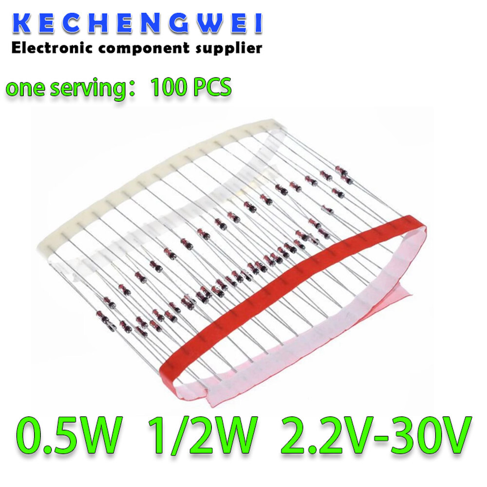 [오늘출발] 제너 2/9 5/8 6V2 6V8 11V 7/5 DO 1/6 다이오드 13V 3 9V1 BZX55C3V3 24V 1/2W 30V 3/4 10V 35 18V 8/7 1V