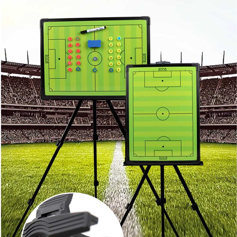 축구전술판 실시간 경기 이젤 코치 지시판 풋살 농구 작전 축구 자석 휴대용 분석 칠판