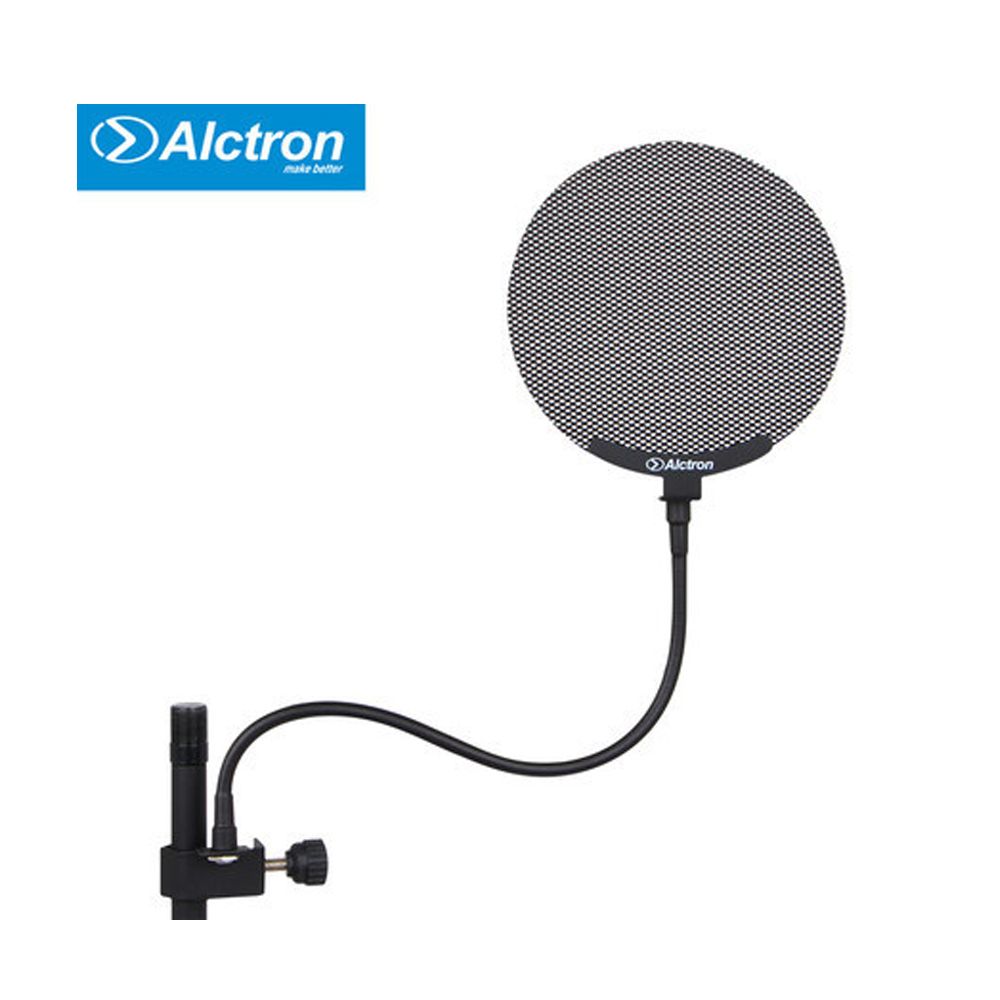 [오늘출발] Alctron 메탈 팝필터 마이크 팝스크린 잡음제거 퓨어에이브이