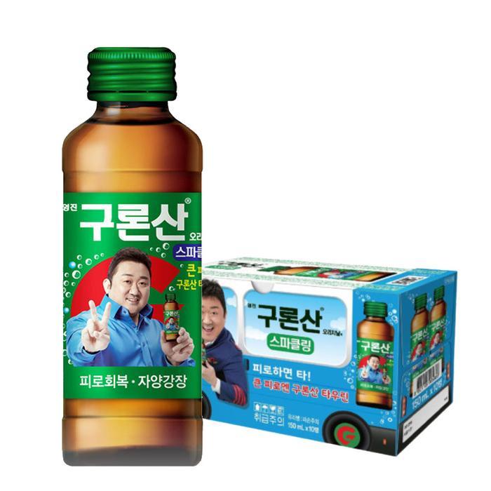 구론산 스파클링 영진 구론산 스파클링 오리지날 150ml x 10병(1각)