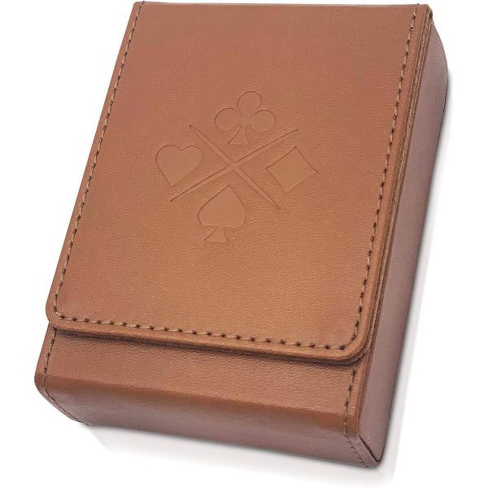 [오늘출발]Lu 싱글덱 가죽 포커 카드케이스 트럼프 보관함