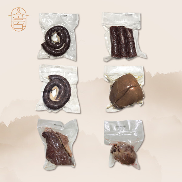 [오늘출발] 고순대 찰순대 외 순대 내장 6종 모음 4+1/6+2 사은품 이벤트